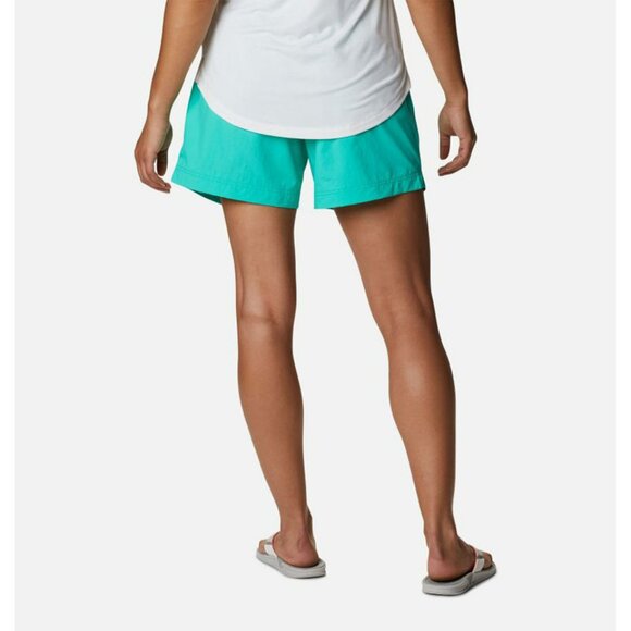 Columbia Women's PFG Water Shorts - Turquoise - Picture 4 of 8